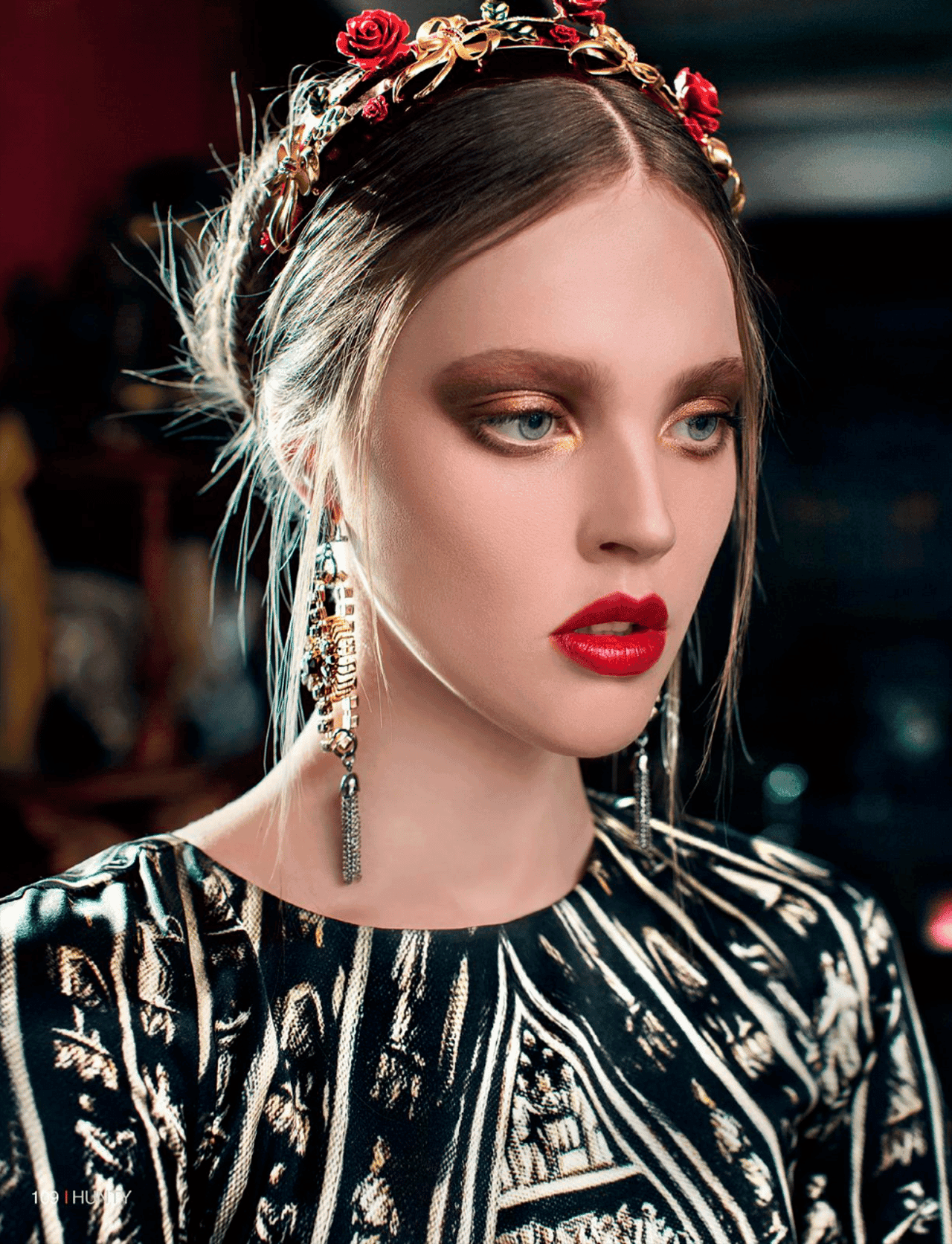 Paint Me Over — fashion editorial photographed by Marina Danilova for HUNTY
