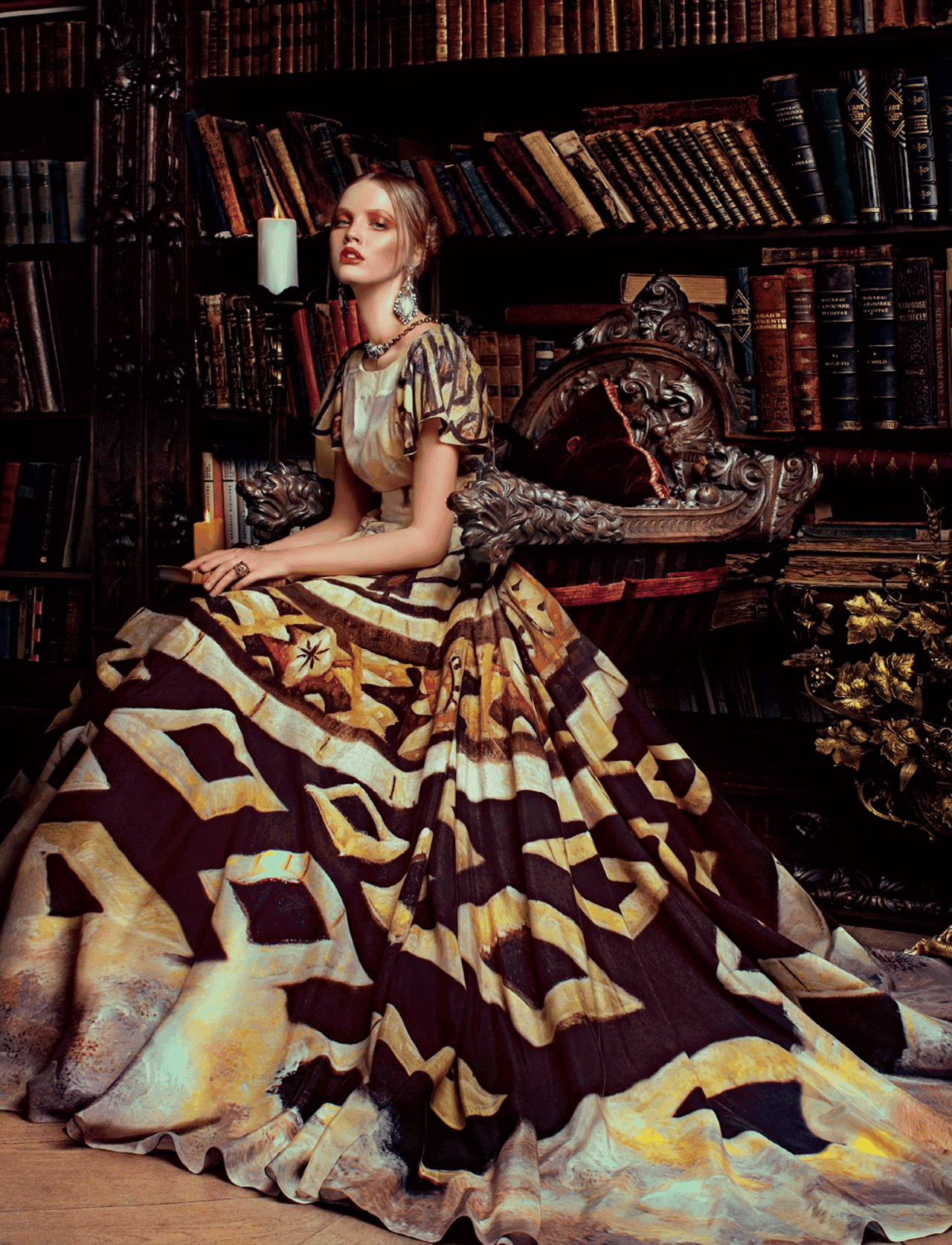 Paint Me Over — fashion editorial photographed by Marina Danilova for HUNTY