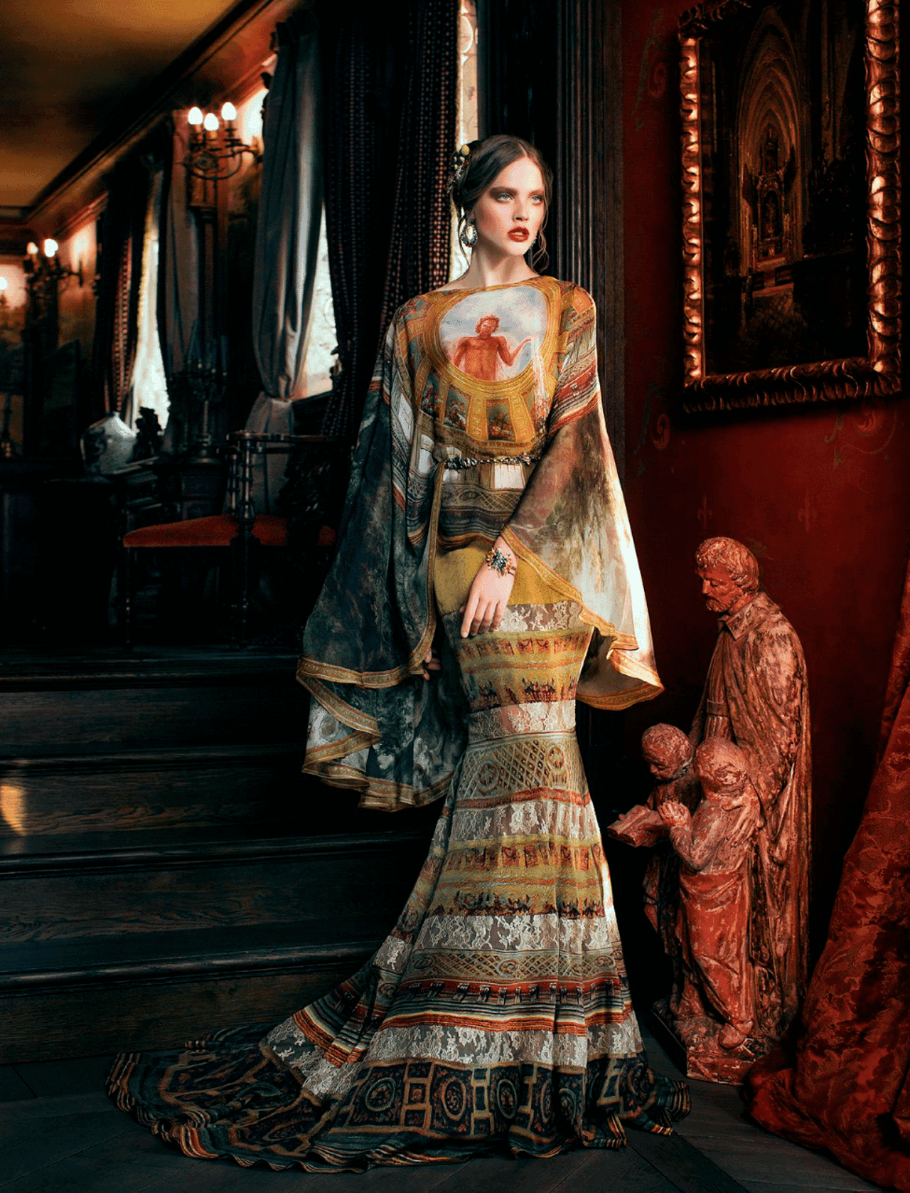 Paint Me Over — fashion editorial photographed by Marina Danilova for HUNTY